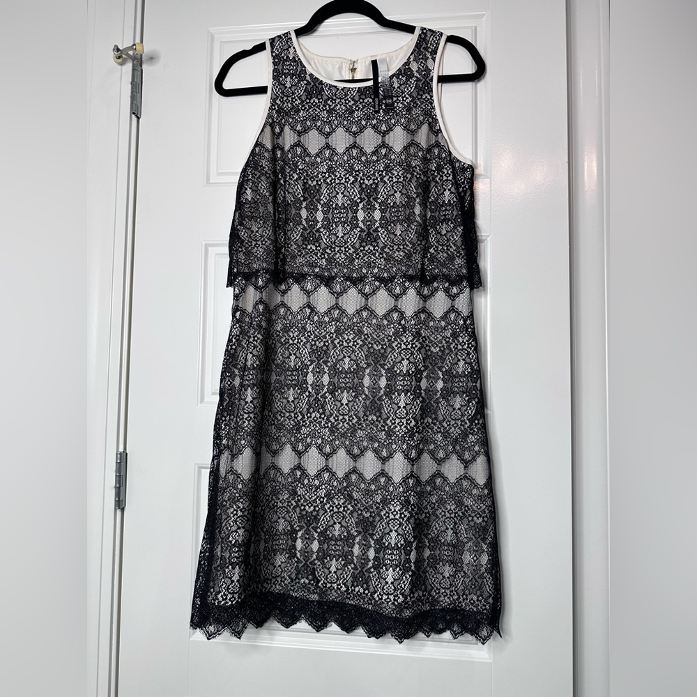Kensie Black Lace Dress